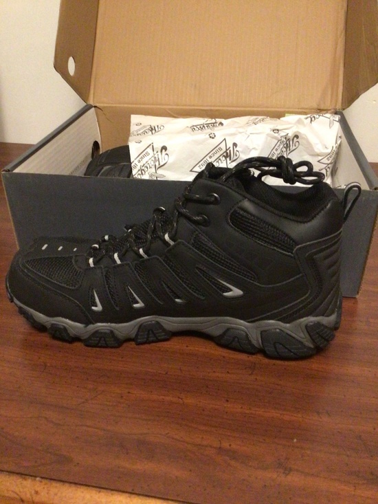 Thorogood Job Fitted Cross Trek slip resistant safety toe shoe SZ 11 W NIB main image 12